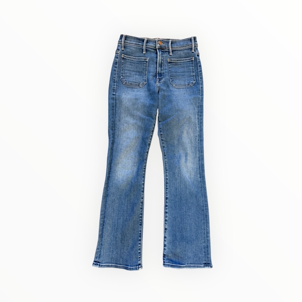MOTHER The Pixie Flare Jeans Size 27 Vintage Wash